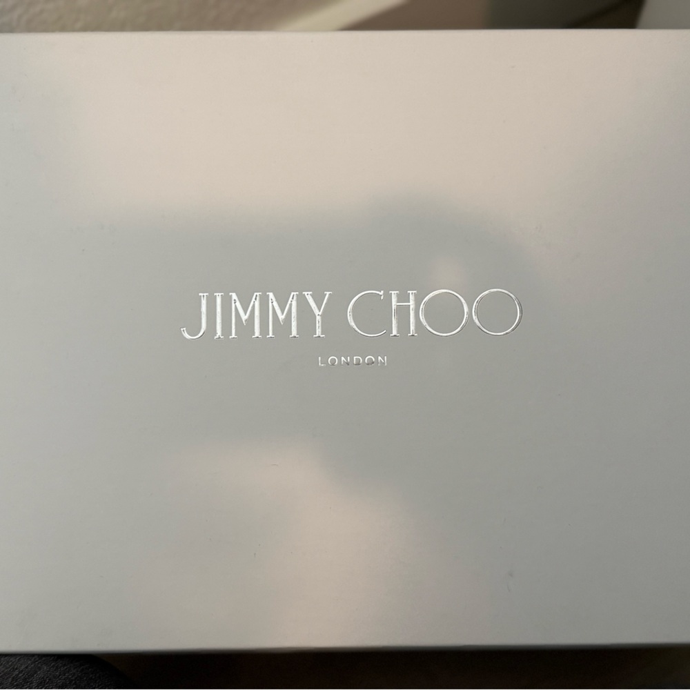 Jimmy Choo Black Shoe Laces and Dust Bags